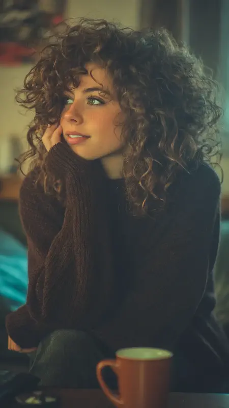 Chocolate Mocha Bob -  Hair color for college students 