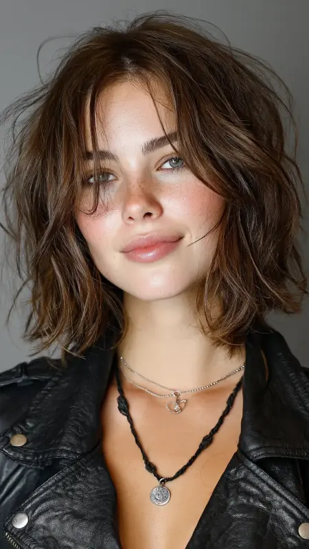 Choppy Bob with Textured Layers -  Timeless haircut 