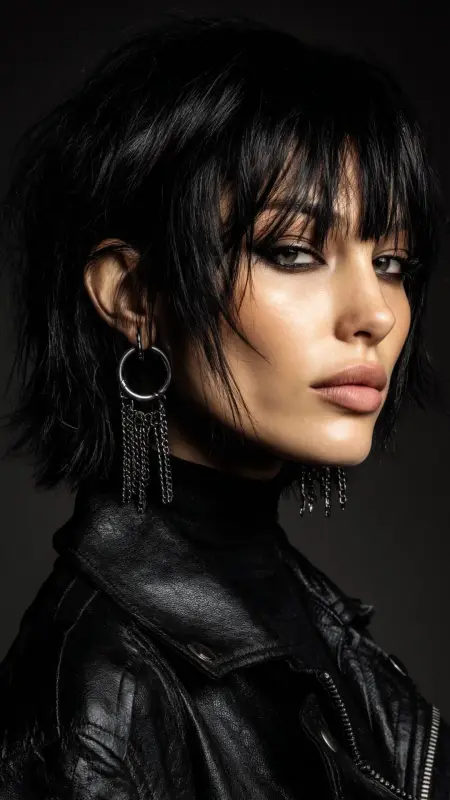 Choppy Collarbone Cut -  Inverted Bob Haircuts For Fine Hair 