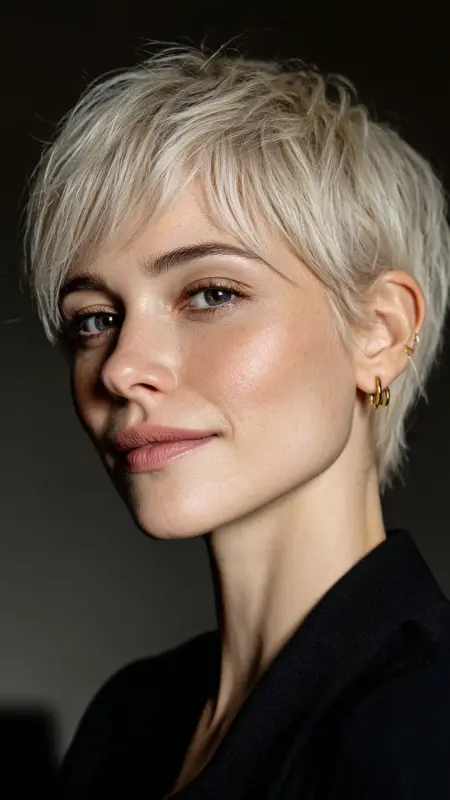 Classic Blunt Lob - Pixie Haircuts For Fine Hair