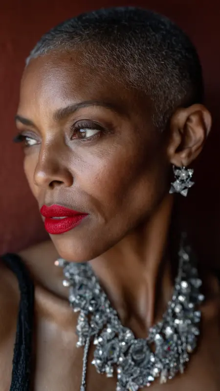 Classic Boyish Pixie - Short Haircuts For Black Women Over 50
