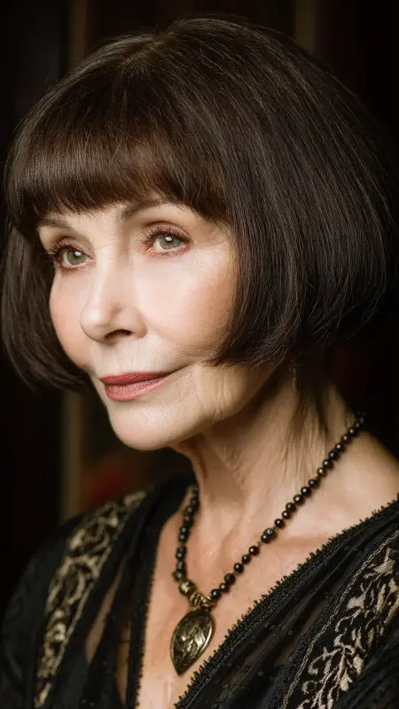 Classic French Bob - Sassy hair older women