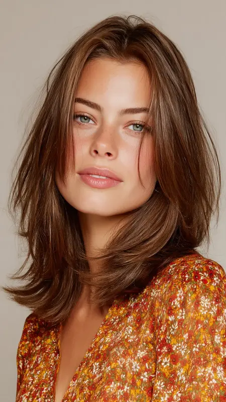 Classic Shoulder-Length Bob with Tapered Ends -  Timeless haircut 