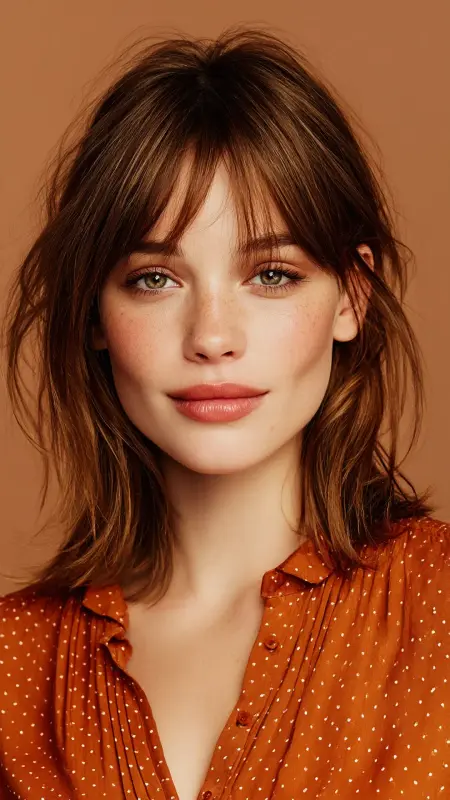 Classic Shoulder-Length with Flip Ends -  Timeless haircut 