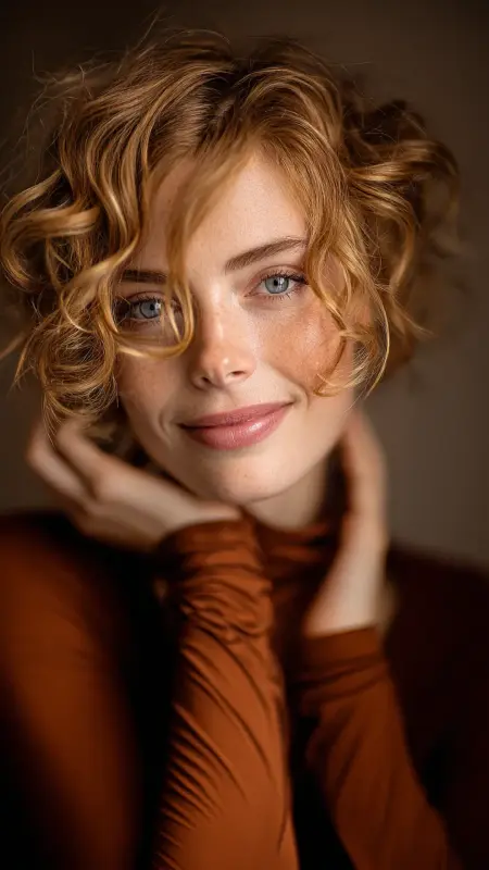 Curled Under Pixie - Pixie Haircuts For Fine Hair