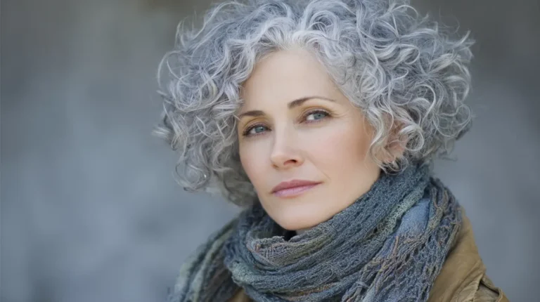 Curly Haircuts For Older Women 2