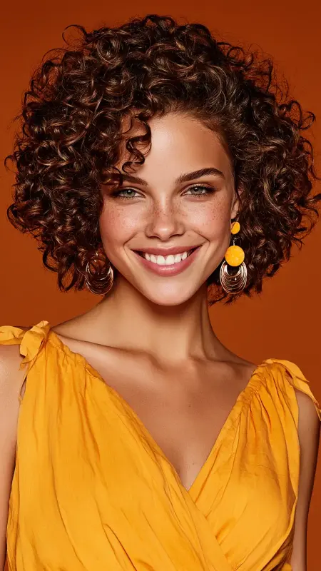 Curly Stacked Bob - Stacked Bob Haircut For Fine Hair