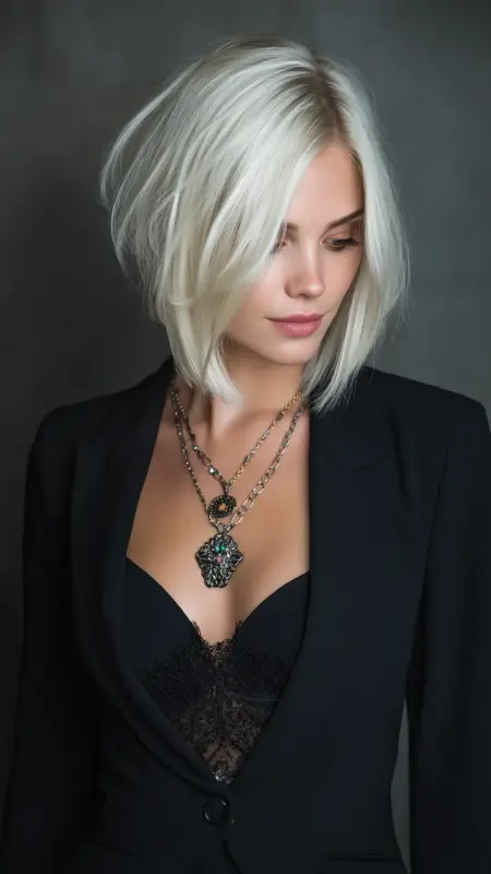 Disconnected Inverted Bob -  Inverted Bob Haircuts For Fine Hair 