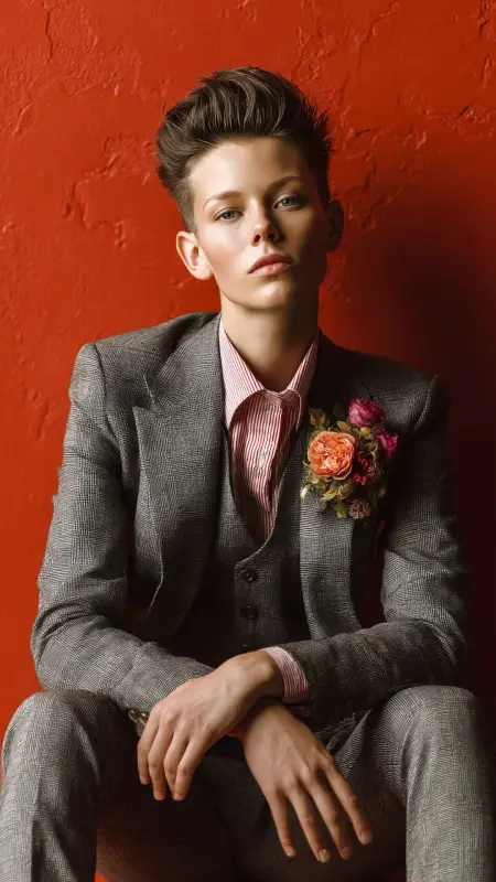 Boldly Quiffed: Unleash Your Inner Maverick - Dyke Hair