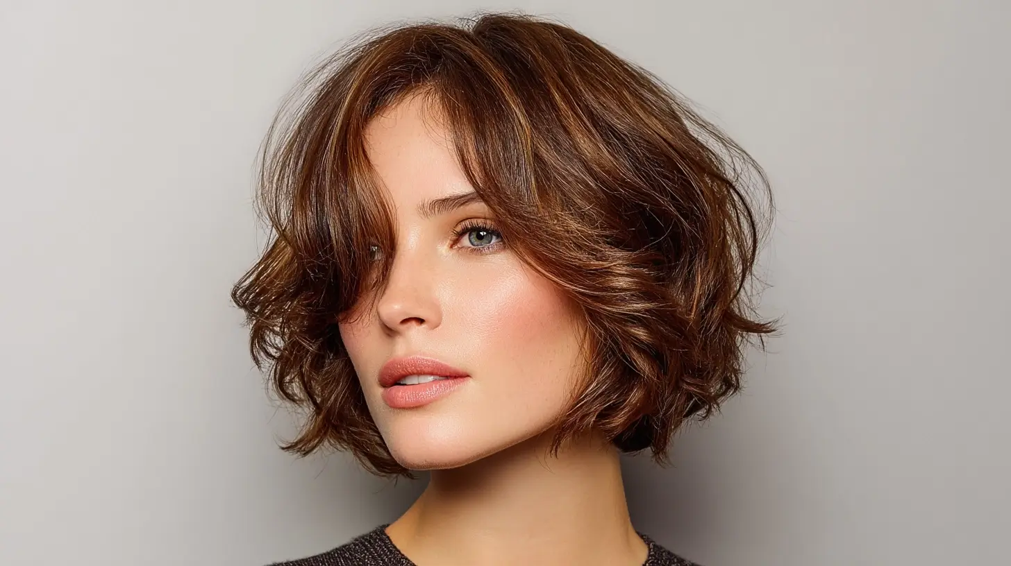 Feathered Bob Hairstyles 2