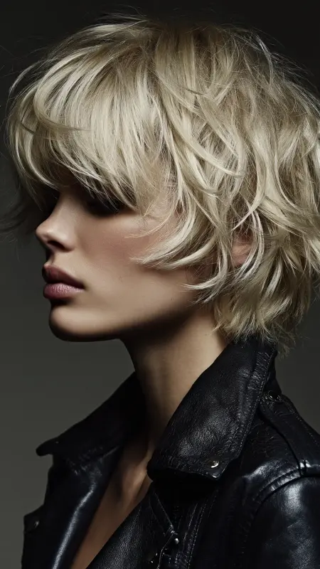 Feathered Bob with Micro Bangs - Feathered Bob Hairstyles