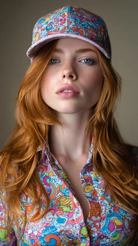 Flipped Ends  Trucker Hat -  Trucker Hat Hairstyles 