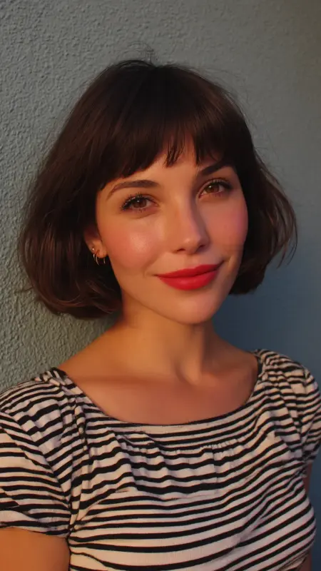 French Girl Bob -  Timeless haircut 