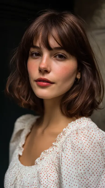 French-Inspired Soft Bob - Retro bob hairstyles