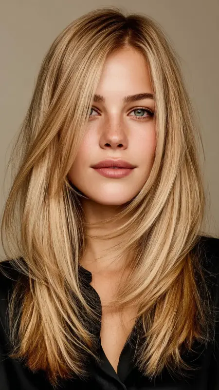Glass Hair with Face-Framing Layers - Glass Hair