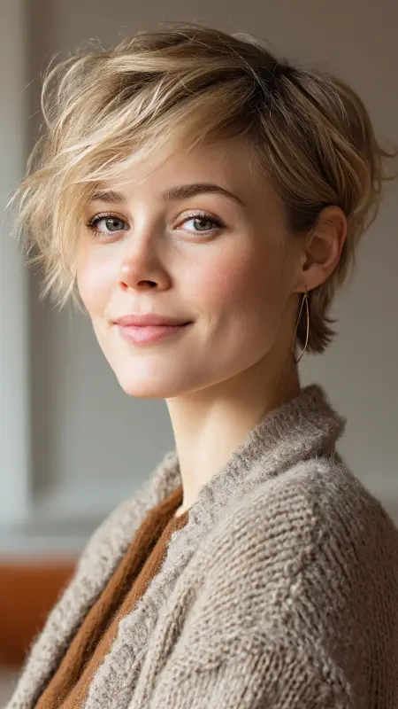 Grown-Out Pixie - Pixie Haircuts For Fine Hair