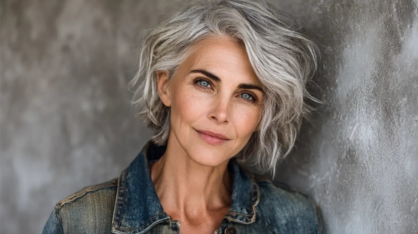 Hair color ideas for women over 60 2