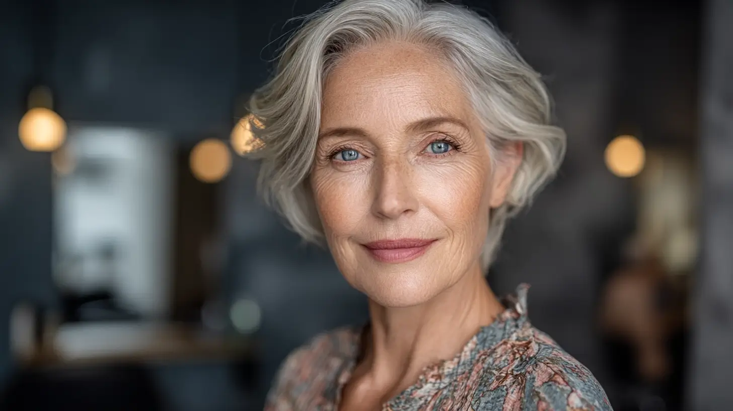 Haircuts For Women Over 50 With Fine Hair 2