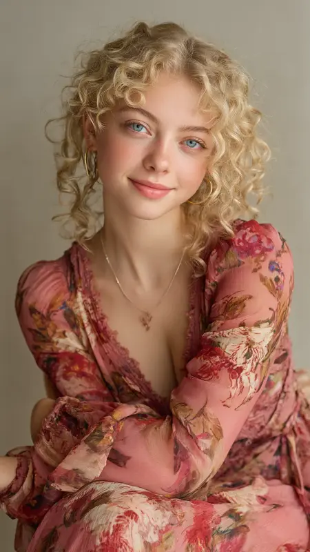 Hush Cut with Airy Curls - Hush cut