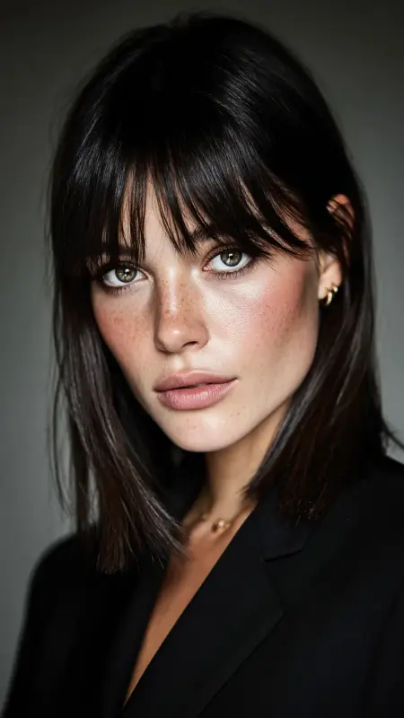 Hush Cut with Blunt Ends - Hush cut
