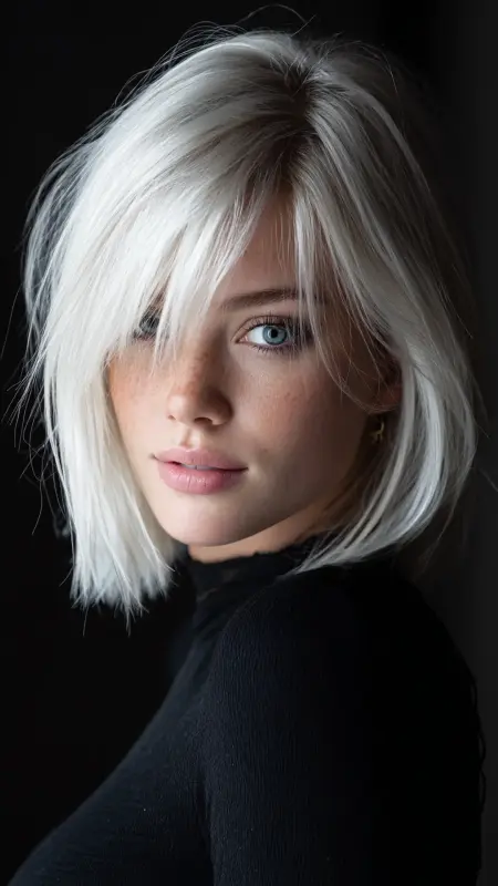 Ice Blonde Perfection - Classy hair color ideas