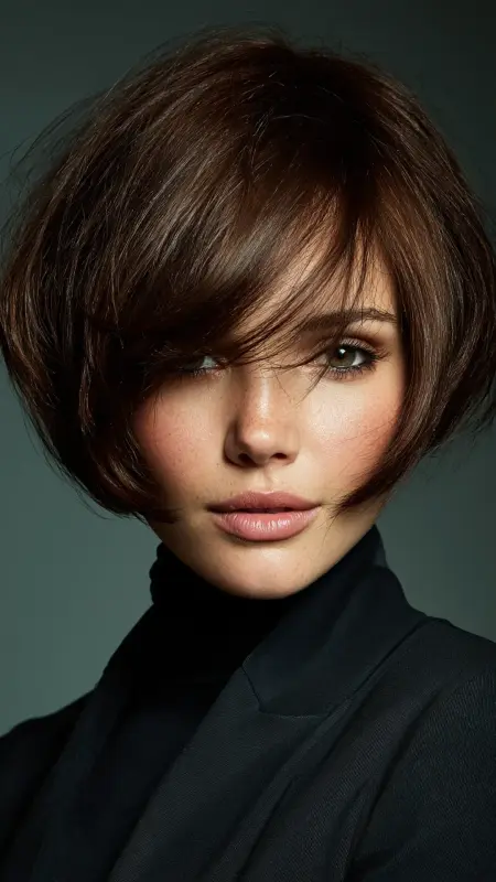 Inverted Stacked Bob - Retro bob hairstyles
