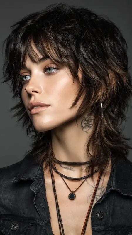 Layered Wolf Cut - Y2k haircuts