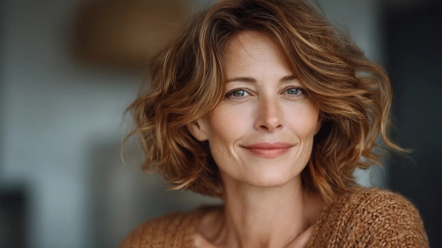 Medium Length Bob Haircuts For Women Over 50 3