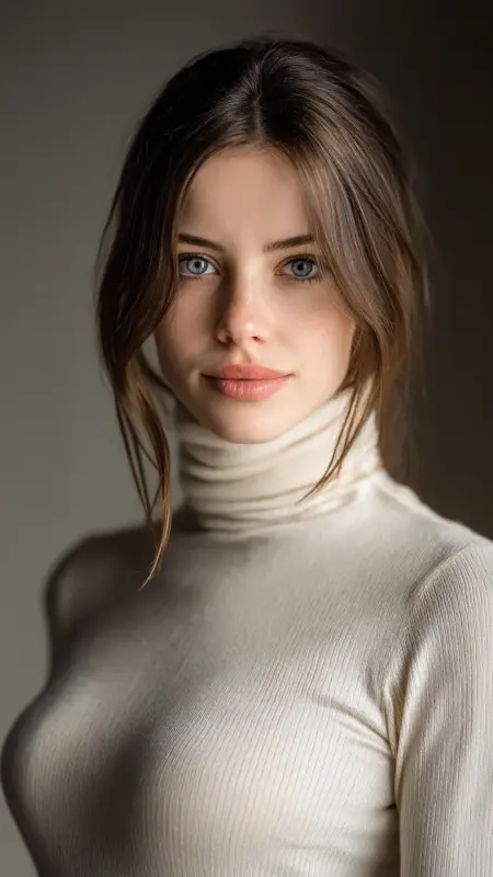 Minimalist Blowout with Subtle Curtain Bangs - Blowout with curtain bangs
