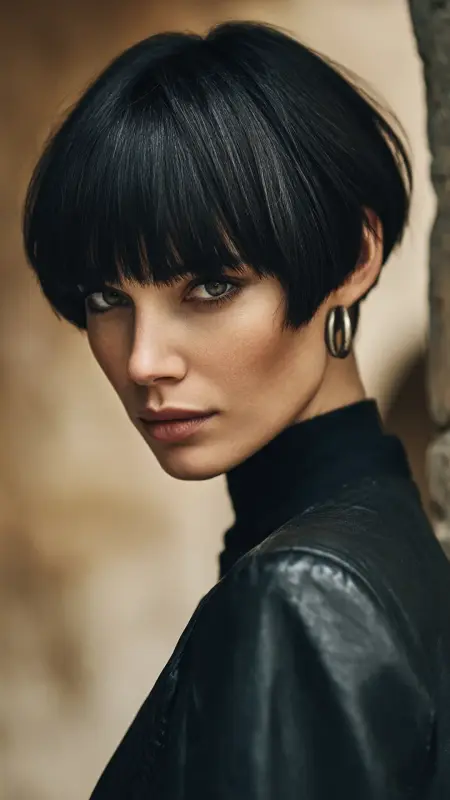 Modern Bowl Cut - Classy haircuts for women