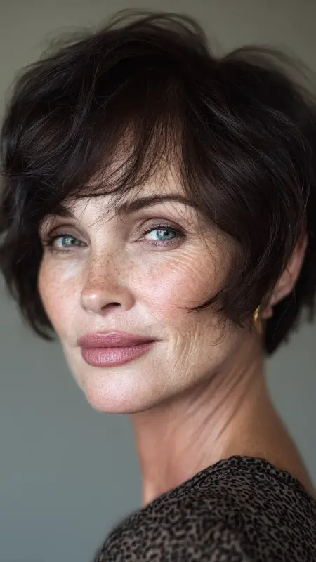 Pixie Bob Hybrid - Pixie hairstyles for older women over 60