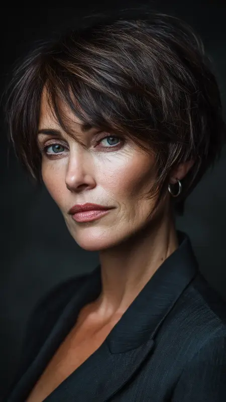Pixie Bob Hybrid - Short pixie hairstyles for older women