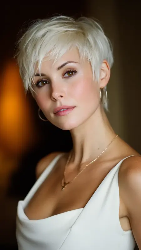 Pixie-Length Hush Cut - Hush cut