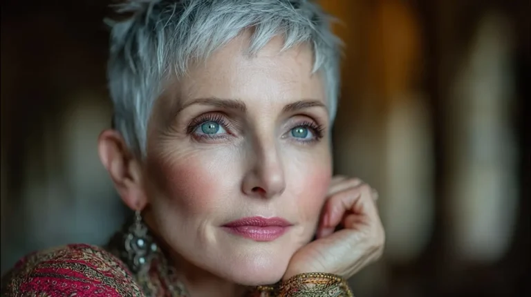 Pixie hairstyles for older women over 60 3