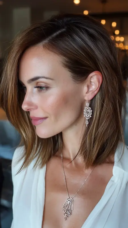 Polished Long Bob Polished Lob -  Timeless haircut 