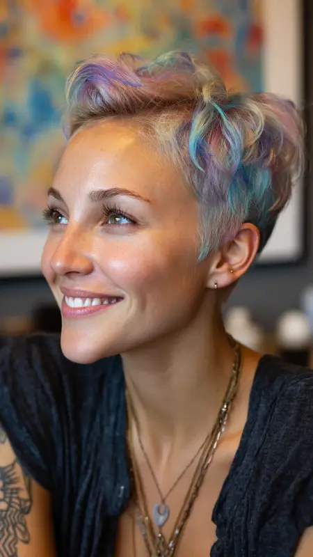 Enchanting Prism Pixie: A Kaleidoscope of Colors - Prism Hair