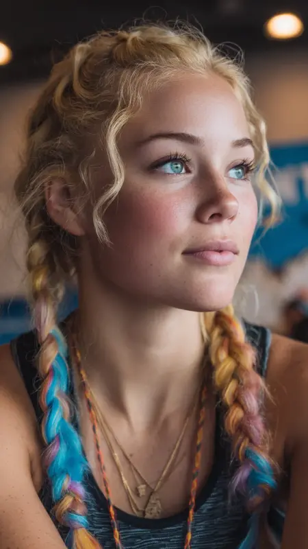 Enchanted Rainbow Tresses: Prism Braids - Prism Hair