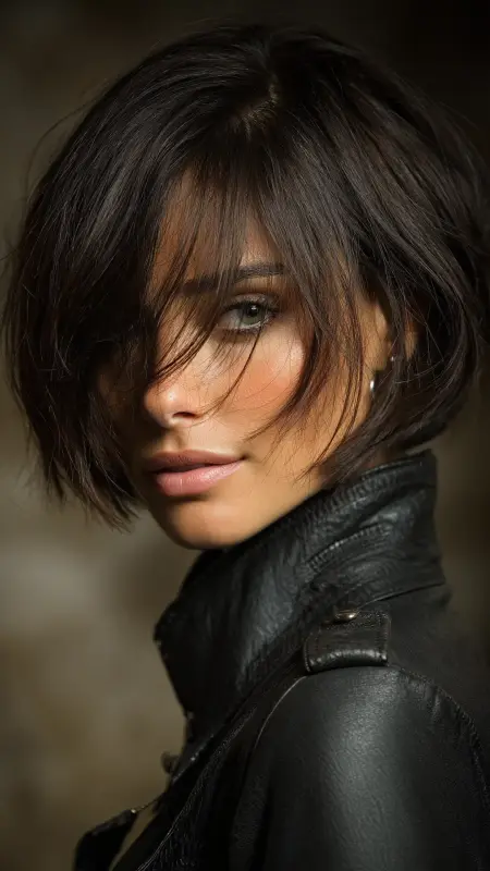 Razor-Cut Stacked Bob - Stacked Bob Haircut For Fine Hair