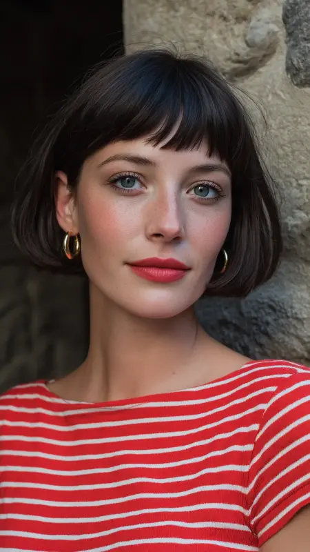 Retro French Bob - Vintage bob hairstyle