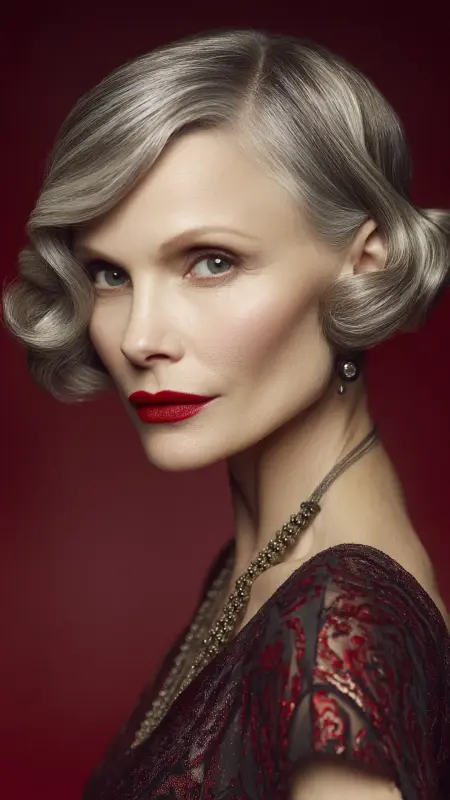 Retro-Inspired Pixie - pixie haircuts for women over 60