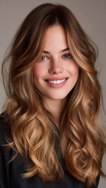 Rich Toffee Highlights - Classy hair color ideas