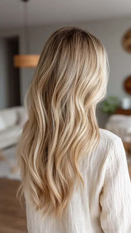 Sandy Beige Balayage - Hair color ideas for women in 30s