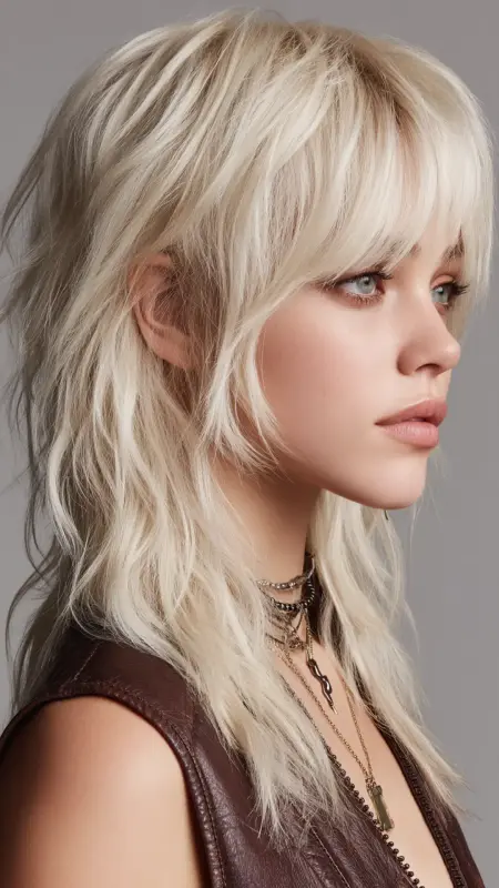Shaggy Butterfly Layers with Wispy Bangs - Butterfly Layers