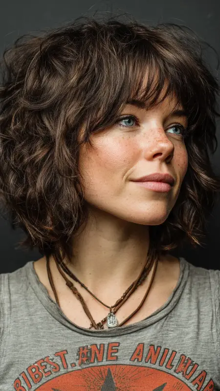 Shaggy Feathered Bob - Feathered Bob Hairstyles