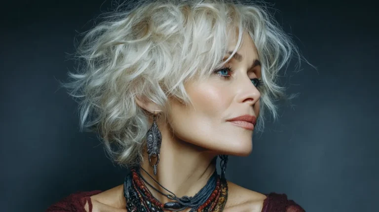 Shaggy Hairstyles For Women Over 50 3