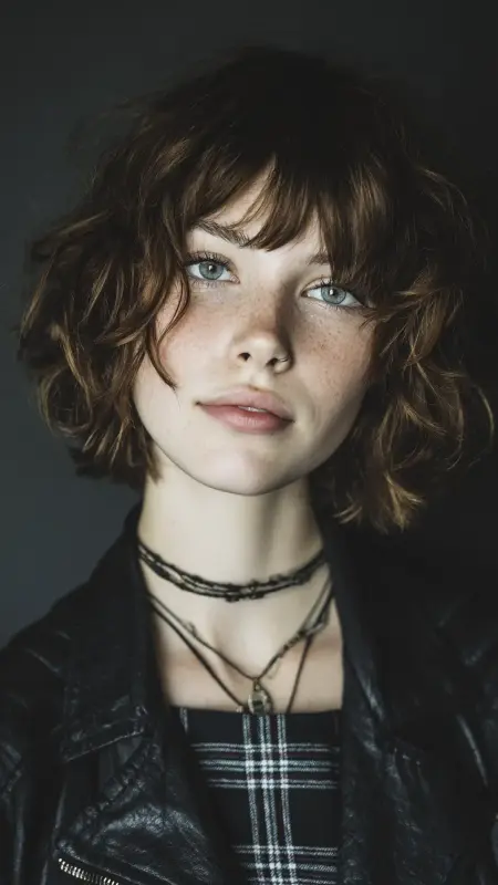 Shaggy Hush Cut with Baby Bangs - Hush cut