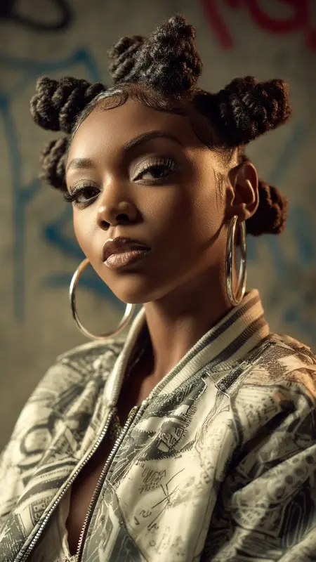 Short Crochet Bantu Knots - short crochet hairstyles
