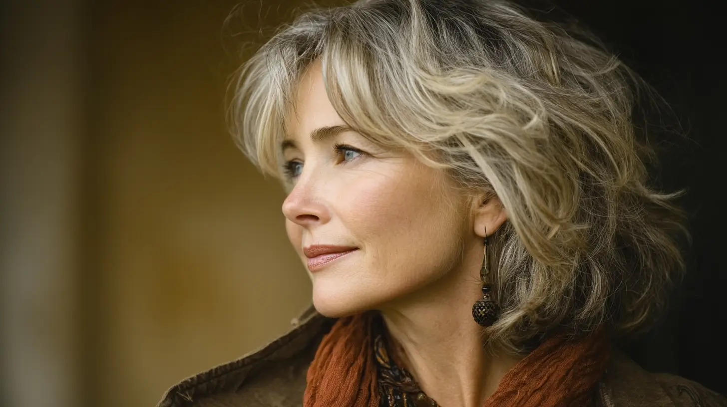 Short Layered Hairstyles For Older Women 3