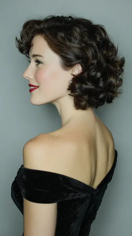 Short Soft Curls -  Timeless haircut 