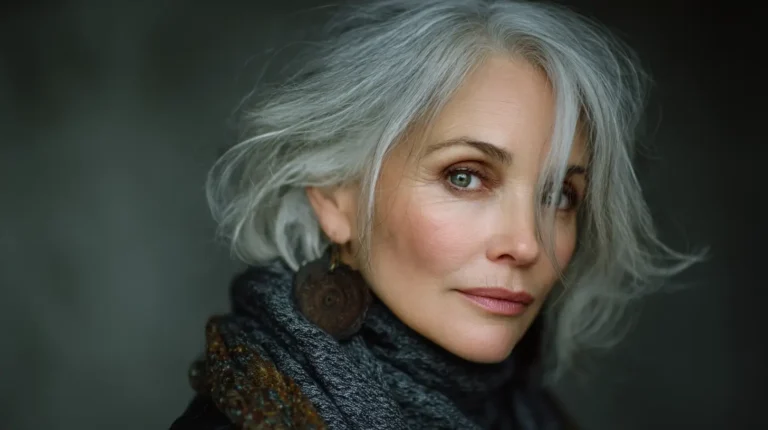 Shoulder Length Haircuts For Women Over 60 3